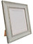 Scandi Pale Grey Frame with White Mount for Image Size 9 x 7 Inch