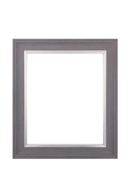Scandi Slate Grey Photo Frame 18 x 14 Inch