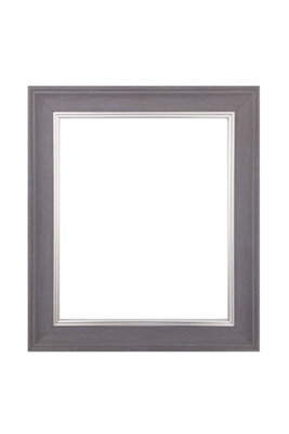 Scandi Slate Grey Photo Frame 18 x12 Inch