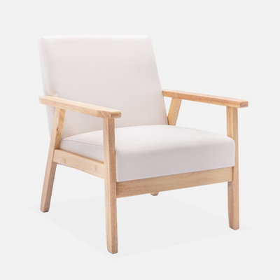 Scandi armchair best sale