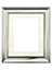 Scandi Vintage Silver Frame with Ivory Mount for Image Size 15 x 10 Inch
