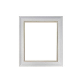 Scandi White Speckled Picture Photo Frame A2