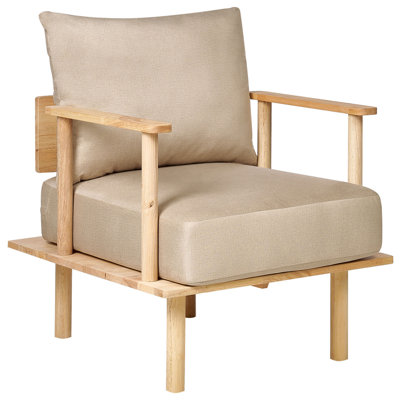 Scandinavian Armchair Sand Beige ASKER