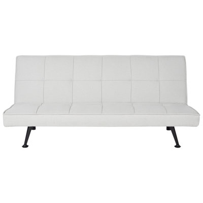 Scandinavian Sofa Bed HASLE Light Grey