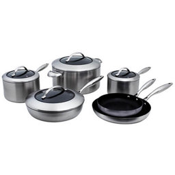 SCANPAN Piece 6 Stainless steel Non-stick Cookware set