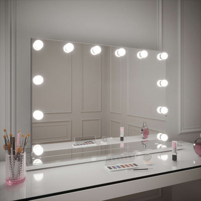 Scarlett Large Hollywood Dressing Table Mirror 100x70cm