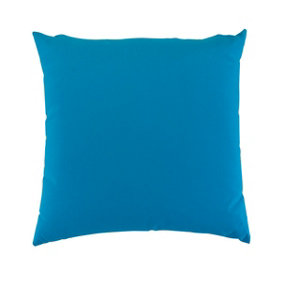 Scatter Cushion 18 x 18 Outdoor Garden Furniture Cushion (Pack of 4) - L46 x W46 cm - Turquoise