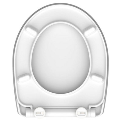 Abattant WC Schütte Soft-Close - Duroplast Blanc - Frein De Chute - 150kg Charge Max