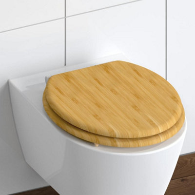 SCHÜTTE Toilet Seat Soft-close NATURAL BAMBOO - 3