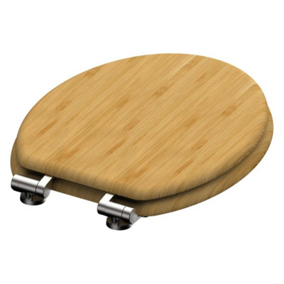 SCHÜTTE Toilet Seat Soft-close NATURAL BAMBOO - 7