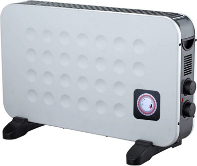 Schallen 2KW Portable Electric Convector Radiator Heater with Timer & Turbo Fan (White) Price Comparisons | Compare The Build
