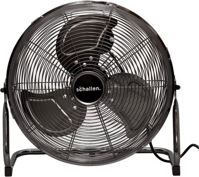 Schallen Gunmetal Grey Black Metal High Velocity Cold Air Circulator ...