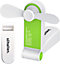 Schallen Handheld Mini Fan Portable Folding Pocket Fan USB Rechargeable Electric Charging Desk Fan Small Travel Fans