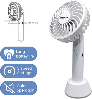 Portable deals fan battery