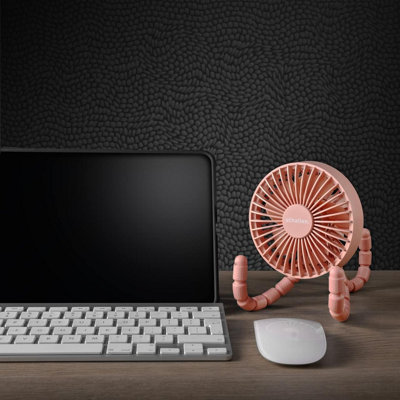 Pram Fan Clip On Stroller Portable Baby Buggy Cooling Fans [LED Display