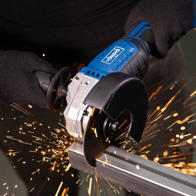 Scheppach C-AG125-X Cordless Angle Grinder, 20V, 125mm Disc, Variable ...