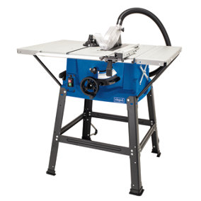 Scheppach HS100S 2000W 10" 250mm Bench Table Saw Legstand Side Extensions & Blade 240v