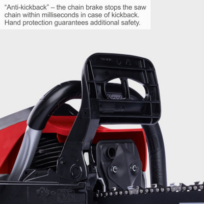 Scheppach PCS56 Petrol Chainsaw, 2.3kW 53cc Engine, 510mm ProCut Bar ...