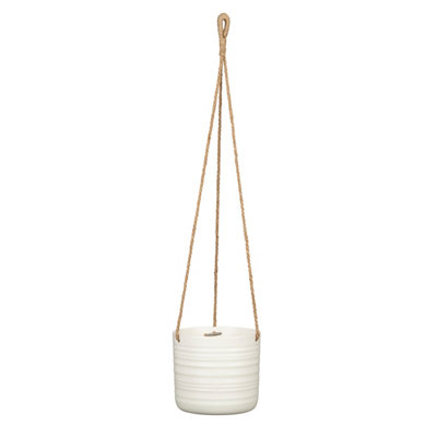 Scheurich 450 Indoor Hanging  Flower Plant Pot Soft Wool 14cm