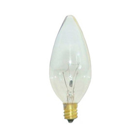 Schiefer Lighting 40W Candle E12 Dimmable Warm White Clear
