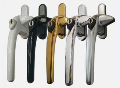 Schlosser Technik Apto Cockspur Window Handle Repair Kit Right Hand Satin Chrome