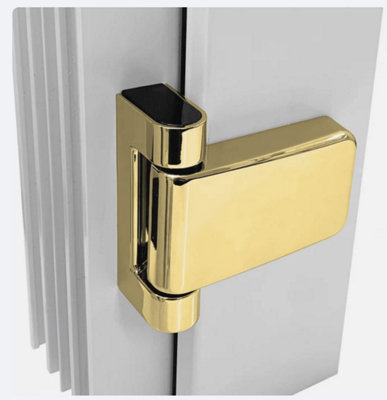 Schlosser Technik Axis Flip Hinge 20mm rebate Gold