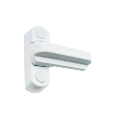 Schlosser Technik Sash Blocker - UPVC Window & Door Restrictor - Pack of 4 - White