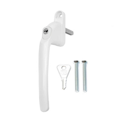 Mila Universal Locking Window Handle - For Double Glazing UPVC Windows, Multi Spindle, Key Included 3 thumbnail image