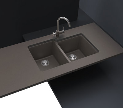 Schock Composite Granite Christadur Alive 1.75 Bowl Stone Undermount Kitchen Sink - ALIN175UST