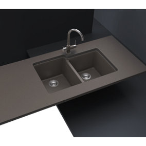 Schock Composite Granite Christadur Alive 1.75 Bowl Stone Undermount Kitchen Sink - ALIN175UST