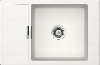 Schock Composite Granite Mono 1.0 Bowl & Small Drainer Polaris Inset/Undermount Kitchen Sink - MOND100XSPO