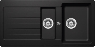 Schock Composite Granite Typos 1.5 Bowl & Drainer Inset Kitchen Sink