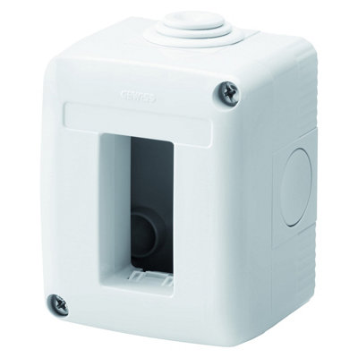 Schupa Gewiss GW27001 Single Protected Container for Electrical Components