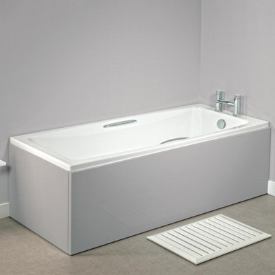 Schwan Ultimate Bath Panel 1700 -FRONT-COOL GREY