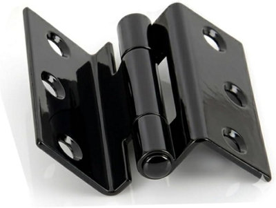 Scorpio Hardware Storm-Proof Shutter Hinge Black 63mm/2.5-Inch Folding ...
