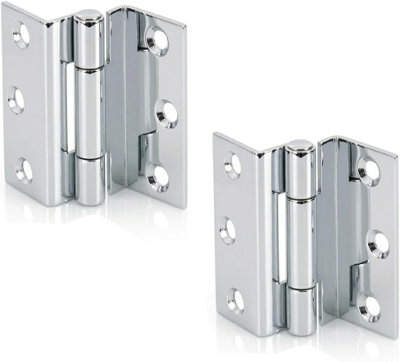 Scorpio Hardware Storm-Proof Shutter Hinge Zinc Plated 63mm/2.5-Inch ...