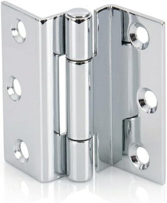 Scorpio Hardware Storm-Proof Shutter Hinge Zinc Plated 63mm/2.5-Inch ...