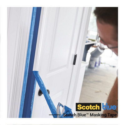 ScotchBlue Multi-Surface Premium Masking Tape, 48 mm x 41 m, 4 Rolls 70% PEFC
