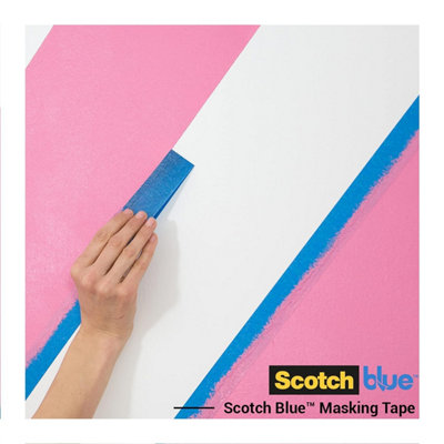 ScotchBlue Multi-Surface Premium Masking Tape, 48 mm x 41 m, 4 Rolls 70% PEFC