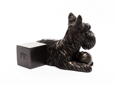 Scottish Terrier Plant Pot Feet - Set of 3 - L9 x W11.5 x H7.5 cm
