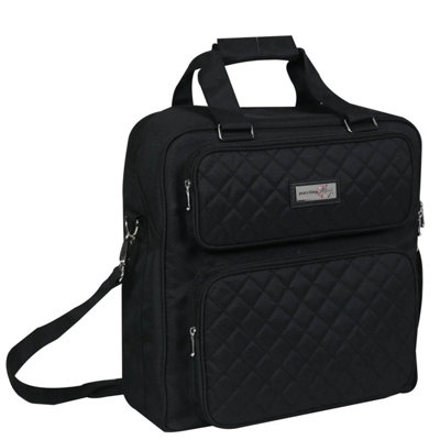 Scrapbook carry case-Black Quilted-Everything Mary EVM12859-1