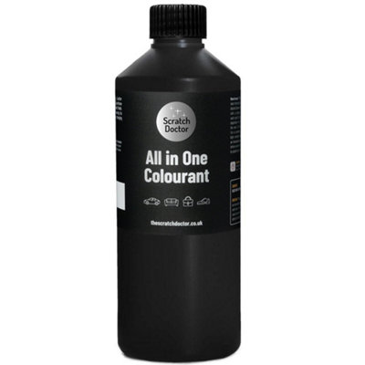 Scratch Doctor All In One Leather Colourant, Leather Dye, Leather Paint 1000ml Black