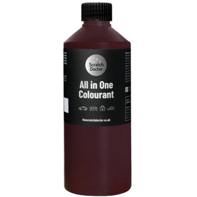 Scratch Doctor All In One Leather Colourant, Leather Dye, Leather Paint 1000ml Burgundy