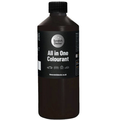 Scratch Doctor All In One Leather Colourant, Leather Dye, Leather Paint 1000ml Dark Brown