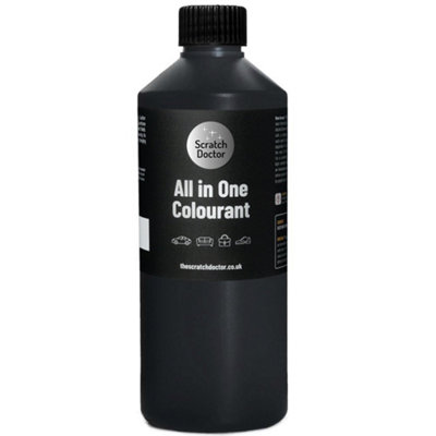 Scratch Doctor All In One Leather Colourant, Leather Dye, Leather Paint 1000ml Dark Grey