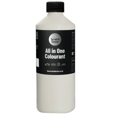 Scratch Doctor All In One Leather Colourant, Leather Dye, Leather Paint 1000ml Light Cream