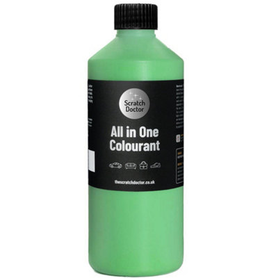 Scratch Doctor All In One Leather Colourant, Leather Dye, Leather Paint 1000ml Light Green