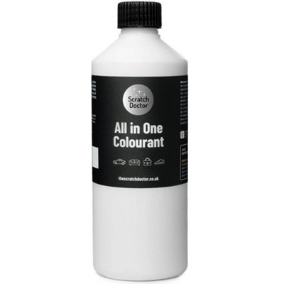 Scratch Doctor All In One Leather Colourant, Leather Dye, Leather Paint 1000ml White