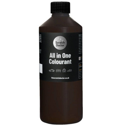 Scratch Doctor All In One Leather Colourant, Leather Dye, Leather Paint 250ml Chocolate Brown