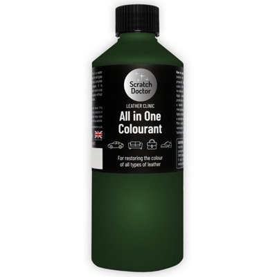 Scratch Doctor All In One Leather Colourant, Leather Dye, Leather Paint 250ml Green